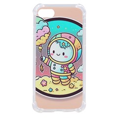 Boy Astronaut Cotton Candy Childhood Fantasy Tale Literature Planet Universe Kawaii Nature Cute Clou Iphone Se by Maspions