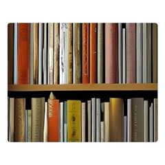 Book Nook Books Bookshelves Comfortable Cozy Literature Library Study Reading Reader Reading Nook Ro Premium Plush Fleece Blanket (large)
