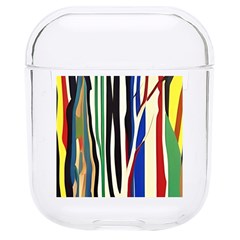 Abstract Trees Colorful Artwork Woods Forest Nature Artistic Hard Pc Airpods 1/2 Case by Grandong