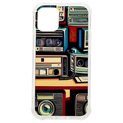 Radios Tech Technology Music Vintage Antique Old Iphone 12 Mini Tpu Uv Print Case	 by Grandong