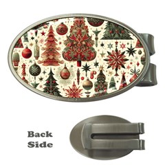 Christmas Decoration Money Clips (oval) 