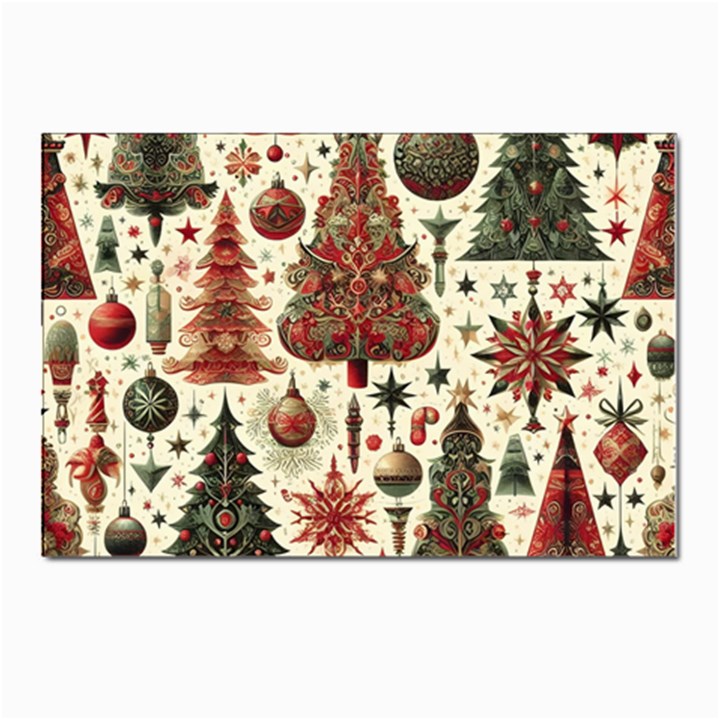 Christmas Decoration Postcard 4 x 6  (Pkg of 10)