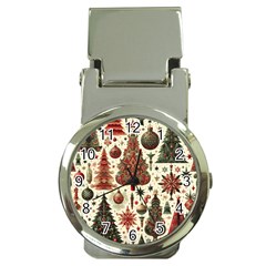 Christmas Decoration Money Clip Watches