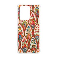 Vintage Pattern Fabric Floral Flowers European Nature Samsung Galaxy S20 Ultra 6 9 Inch Tpu Uv Case