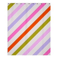 Lines Geometric Background Shower Curtain 60  X 72  (medium)  by Maspions