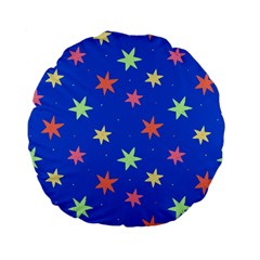 Background Star Darling Galaxy Standard 15  Premium Flano Round Cushions by Maspions