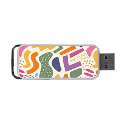 Abstract Pattern Background Portable Usb Flash (two Sides) by Maspions