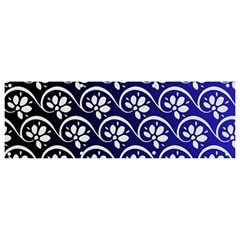 Pattern Floral Flowers Leaves Botanical Banner And Sign 9  X 3 