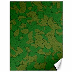 Vectors Leaves Background Plant Canvas 36  X 48  by Askadina