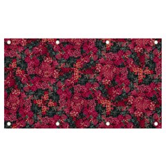 Captivating Botanic Motif Collage Composition Featuring A Harmonious Blend Of Vibrant Reds And Dark Greens  Perfect For Adding A Touch Of Natural Elegance To Any Space Or Garment, Whether It s Adornin by dflcprintsclothing