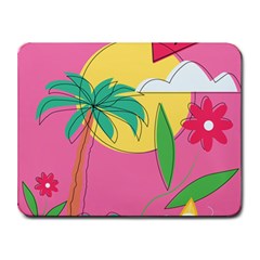 Ocean Watermelon Vibes Summer Surfing Sea Fruits Organic Fresh Beach Nature Small Mousepad