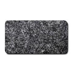 Black And White Abstract Expressive Print Medium Bar Mat by dflcprintsclothing