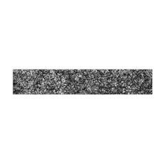 Black And White Abstract Expressive Print Premium Plush Fleece Scarf (mini) by dflcprintsclothing