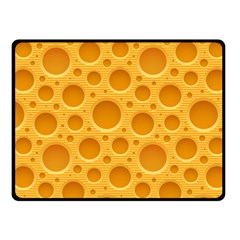 Cheese Texture Food Textures Fleece Blanket (small) by nateshop