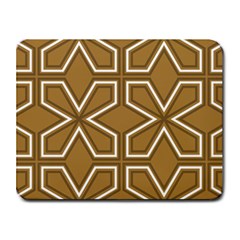 Gold Pattern Texture, Seamless Texture Small Mousepad by nateshop