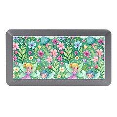 Fairies Fantasy Background Wallpaper Design Flowers Nature Colorful Memory Card Reader (mini) by Maspions