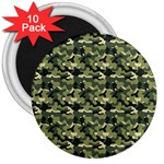 Camouflage pattern 3  Magnets (10 pack) 