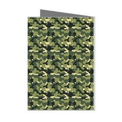 Camouflage Pattern Mini Greeting Cards (pkg Of 8)