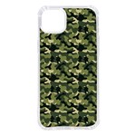 Camouflage pattern iPhone 14 Plus TPU UV Print Case