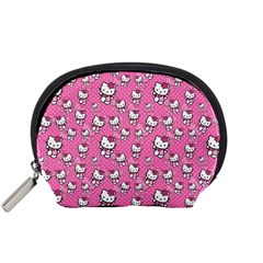 Hello Kitty Pattern, Hello Kitty, Child Accessory Pouch (small) by nateshop