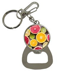 Oranges, Grapefruits, Lemons, Limes, Fruits Bottle Opener Key Chain by nateshop