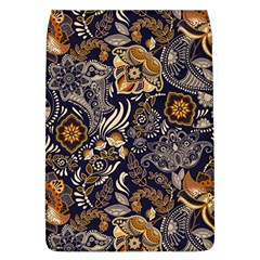 Paisley Texture, Floral Ornament Texture Removable Flap Cover (l) by nateshop
