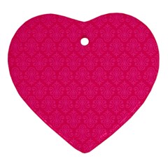 Pink Pattern, Abstract, Background, Bright, Desenho Ornament (heart) by nateshop