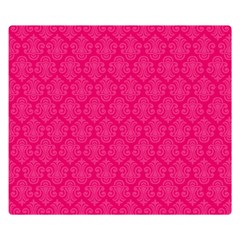 Pink Pattern, Abstract, Background, Bright, Desenho Two Sides Premium Plush Fleece Blanket (kids Size) by nateshop