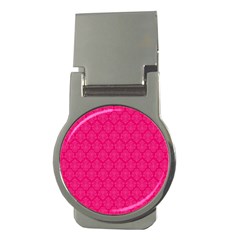 Pink Pattern, Abstract, Background, Bright, Desenho Money Clips (round)  by nateshop