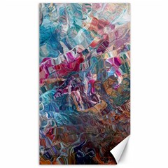 Straight Blend Module I Liquify 19-3 Color Edit Canvas 40  X 72  by kaleidomarblingart