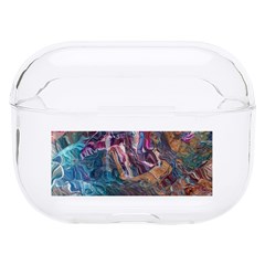 Straight Blend Module I Liquify 19-3 Color Edit Hard Pc Airpods Pro Case by kaleidomarblingart