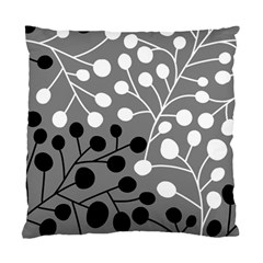 Abstract Nature Black White Standard Cushion Case (two Sides) by Maspions