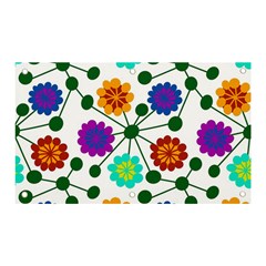 Bloom Plant Flowering Pattern Banner And Sign 5  X 3  by Maspions