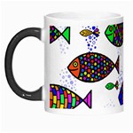 Fish Abstract Colorful Morph Mug