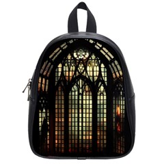 Stained Glass Window Gothic School Bag (small) by Maspions