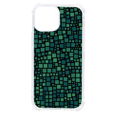 Squares Cubism Geometric Background Iphone 13 Mini Tpu Uv Print Case by Maspions