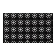 Geometric Pattern Design White Banner And Sign 5  X 3  by Maspions
