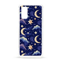 Night Moon Seamless Samsung Galaxy S20 6 2 Inch Tpu Uv Case