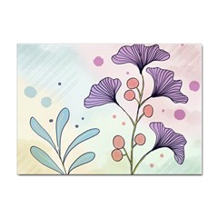 Flower Paint Flora Nature Plant Sticker A4 (100 Pack)