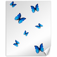 Butterfly-blue-phengaris Canvas 16  X 20  by saad11