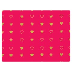 Illustrations Heart Pattern Design Premium Plush Fleece Blanket (extra Small) by Maspions