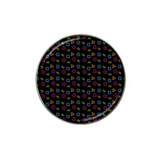 Background Ornamental Pattern Hat Clip Ball Marker (4 Pack)