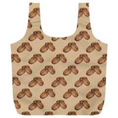 Coffee Beans Pattern Texture Full Print Recycle Bag (xxl)