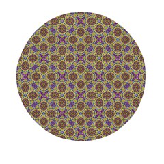 Art Illustrations Background Pattern Mandala Seamless Mini Round Pill Box (pack Of 3)