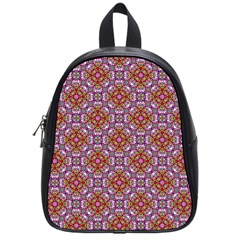 Pattern Mandala Seamless School Bag (small) by Maspions