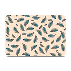Background Palm Leaves Pattern Plate Mats