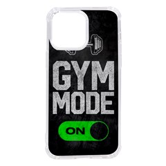 Gym Mode Iphone 14 Pro Max Tpu Uv Print Case by Store67