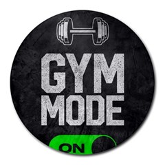 Gym Mode Round Mousepad