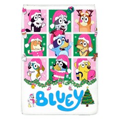 Bluey Christmas Removable Flap Cover (l)