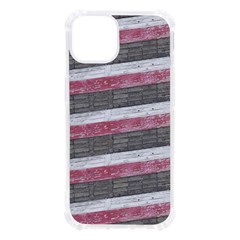 Vintage Vibrant Stripes Pattern Print Design Iphone 13 Tpu Uv Print Case by dflcprintsclothing